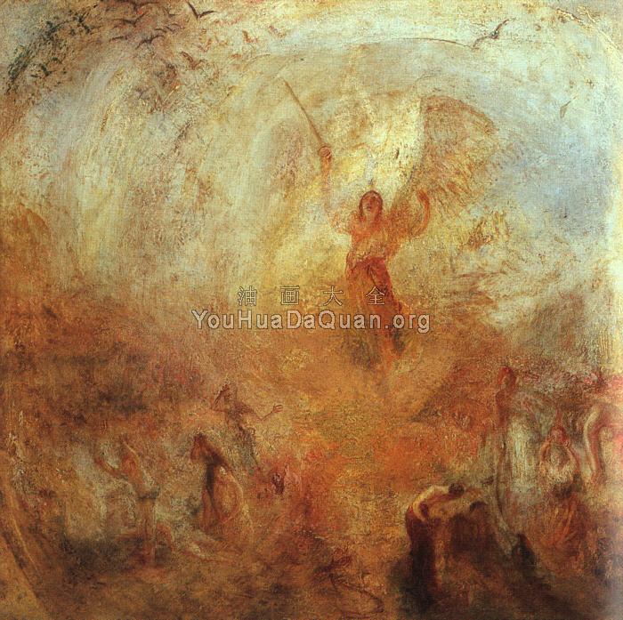 The Angel Standing in the Sun - 约瑟夫·玛罗德·威廉·透纳